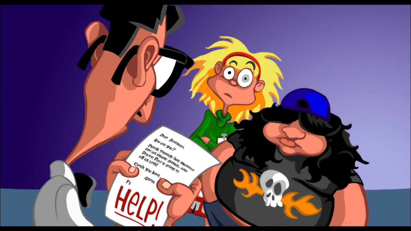 Day of the tentacle remastered cat